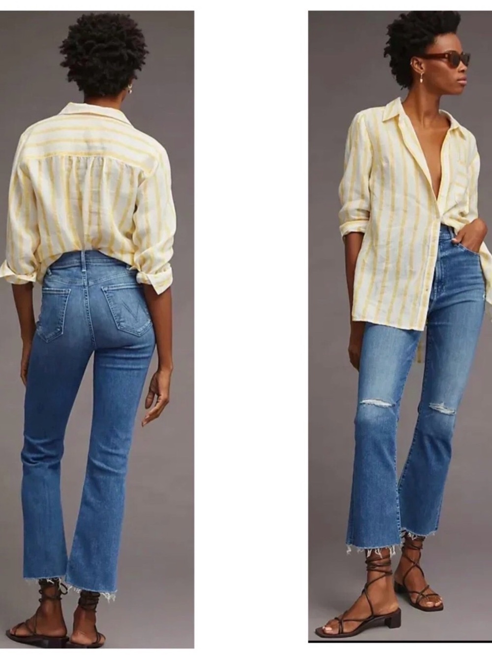 MOTHER The Hustler Ankle Fray Can’t Stop Starin’ High-Rise Denim Jeans | 26